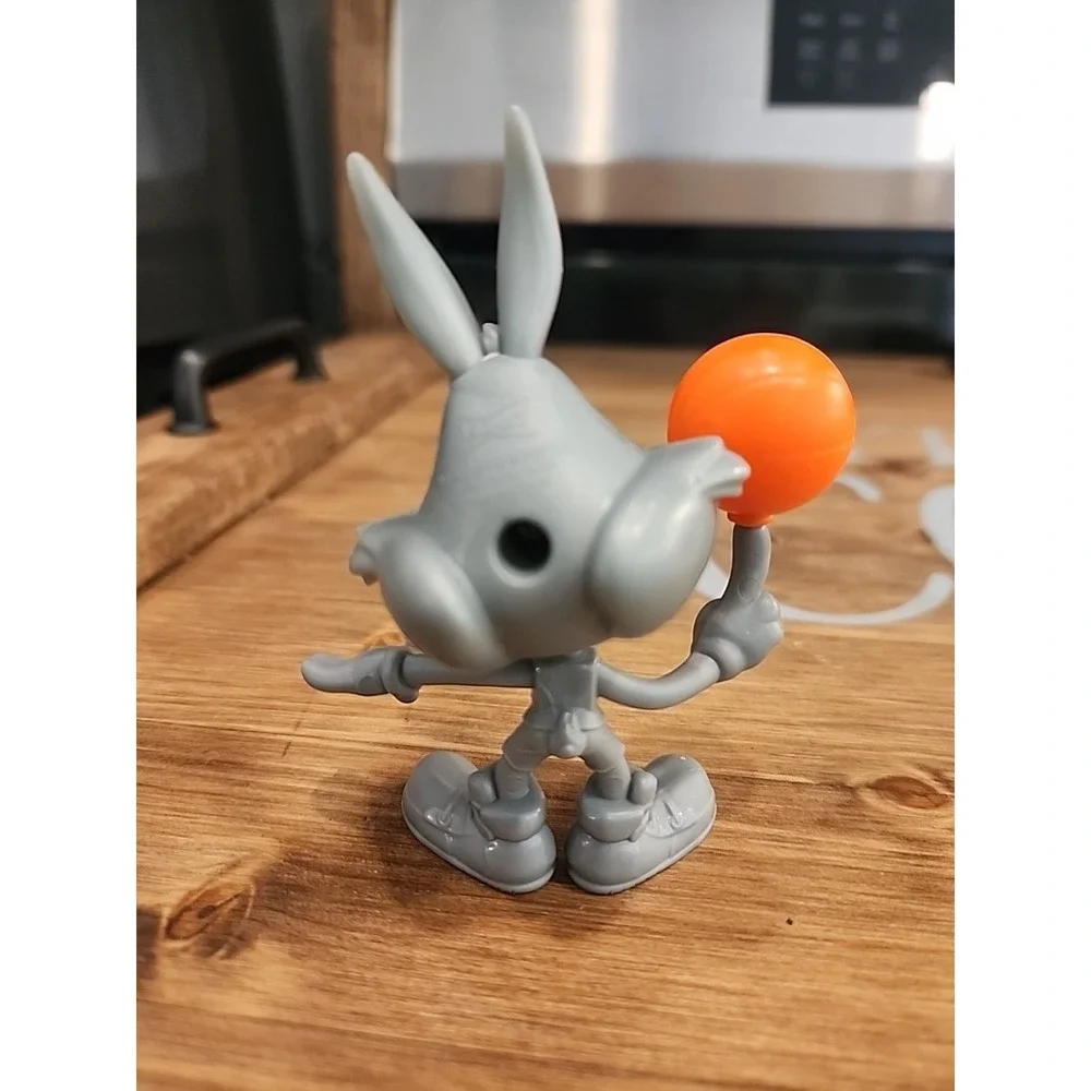 Space Jam A New Legacy‎ Silver Bugs Bunny Looney Tunes Cake Topper Toy 3.5 Inch
